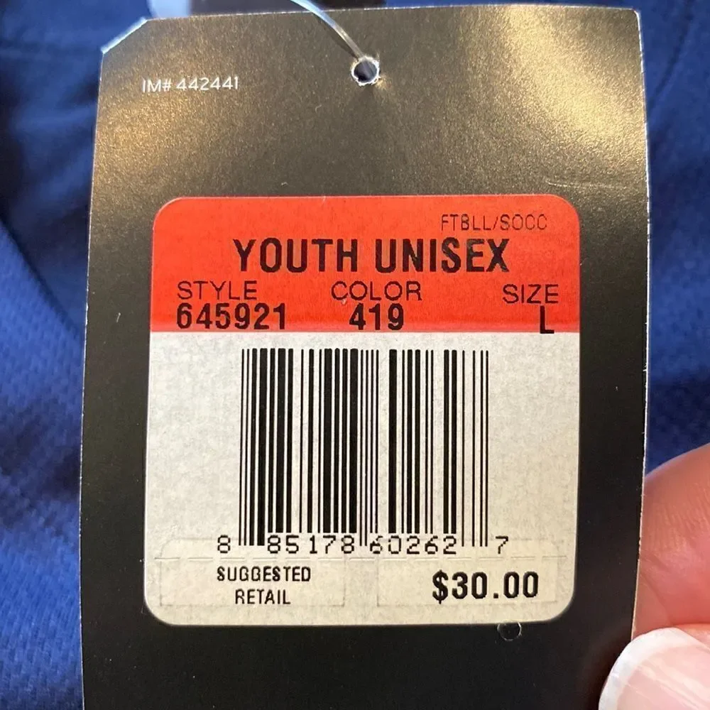 Boy’s Nike Blue T-Shirt Dri-Fit Size Youth Large NWT